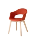 Natural Lady B Pop Sedie in legno moderne Scab 2
